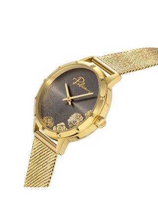 Women Marietas Grey Dial Gold Stainless Steel Bracelet Analog Watch - 36Mm - view 2
