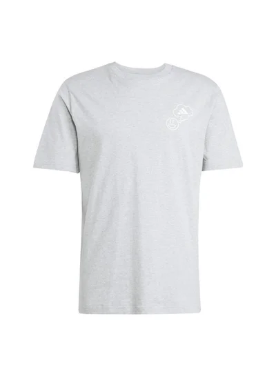 اديداس اوريجينالز lounge verbiage circle men graphic t-shirt