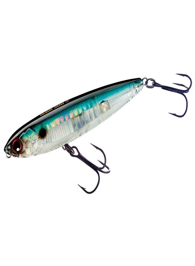 DUEL Yo-Zuri 3DB Pencil Floating Lure, Prism Shad, 4-Inch - Image 1