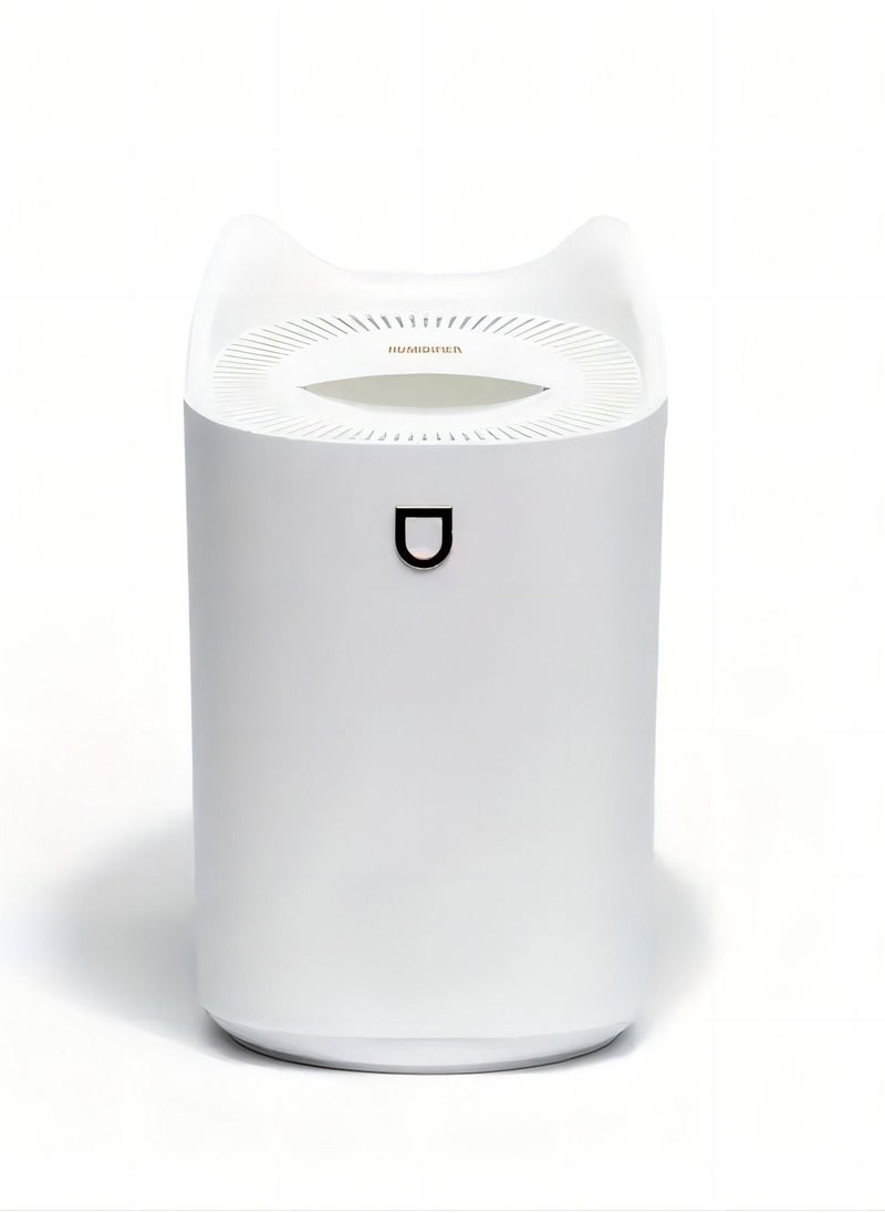 Arabest - 1pc, 3000ml Colorful Atmosphere Light Humidifier - Large Capacity Cool Mist, Dual Spray Port, USB Personal Desktop for Bedroom, Travel, Office, Home - Image 1