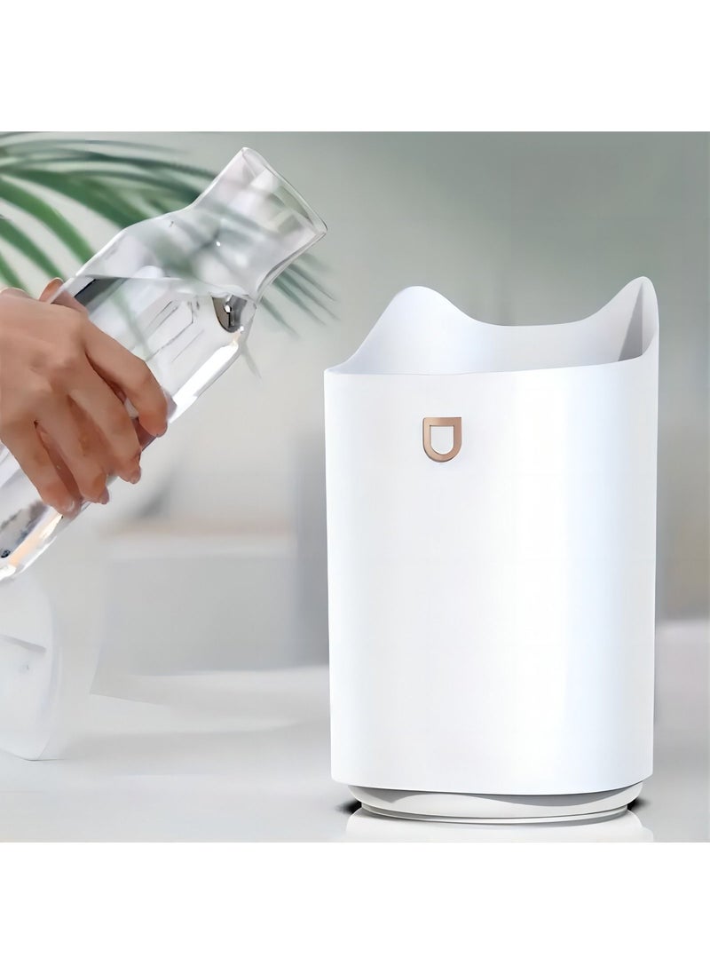 Arabest - 1pc, 3000ml Colorful Atmosphere Light Humidifier - Large Capacity Cool Mist, Dual Spray Port, USB Personal Desktop for Bedroom, Travel, Office, Home - Image 1
