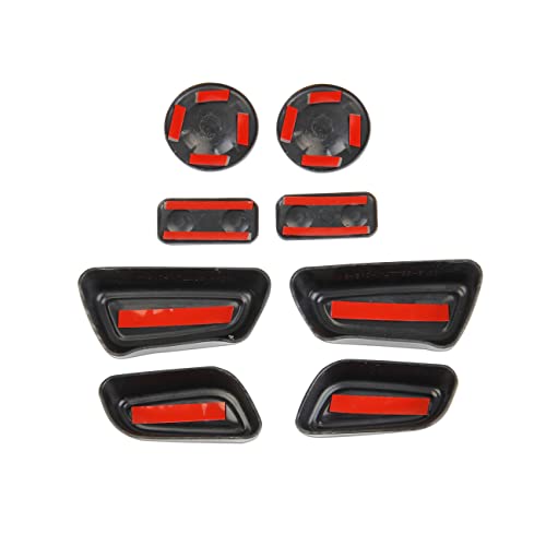 Fewshaw Carbon Fiber Front Seat Adjustment Button Panel Trim Accessories for Toyota Tundra 2022+ Sequoia 2023+ Tacoma(Button Cover) - Image 5