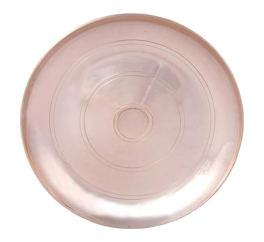 ABB STORE Pure Kansa Bronze Design Dinner Plate Set, Gold (Set - 6 Piece) Pure Kansa - Premium Luxury Dinner Set - Image 3