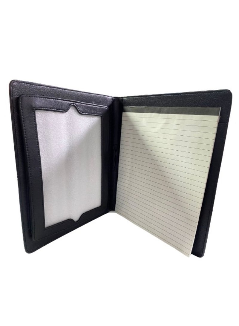 Vitacelli Notepad Set, 30 x 24 CM Notepad Holder Tablet Holder and Metal Pen Holder - Image 2