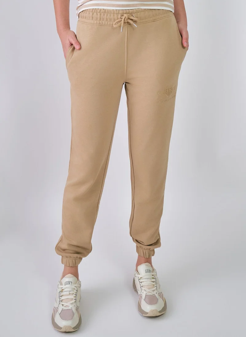 GANT Regular Fit Tonal Shield Sweatpants