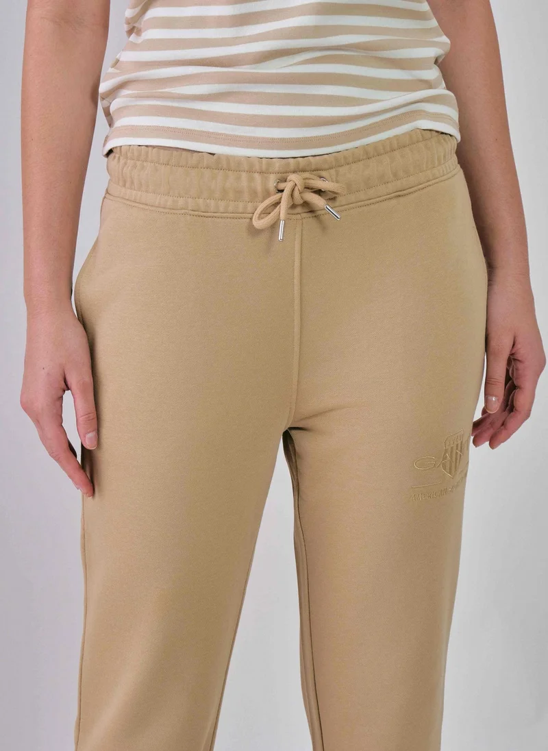 GANT Regular Fit Tonal Shield Sweatpants