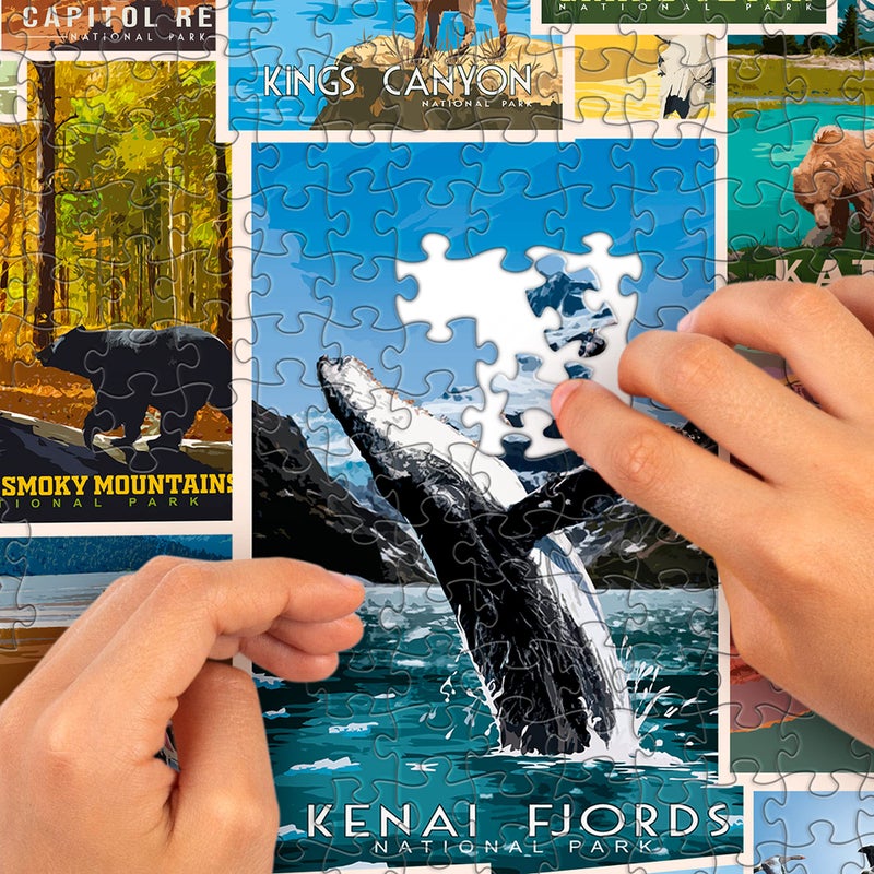 Funwares National Parks Puzzle - 1000 Piece Jigsaw Puzzle - Image 2