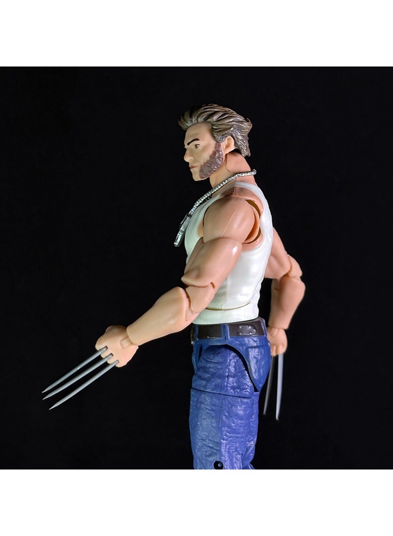 عام موديل تمثال لشخصية الوولفيرين (الدب الحجري) يمتلك مفاصل متعددة وينفذ حركات متحركة بمرونة، مما يعيد صورة الشخصية بشكل رائع. - Image 4