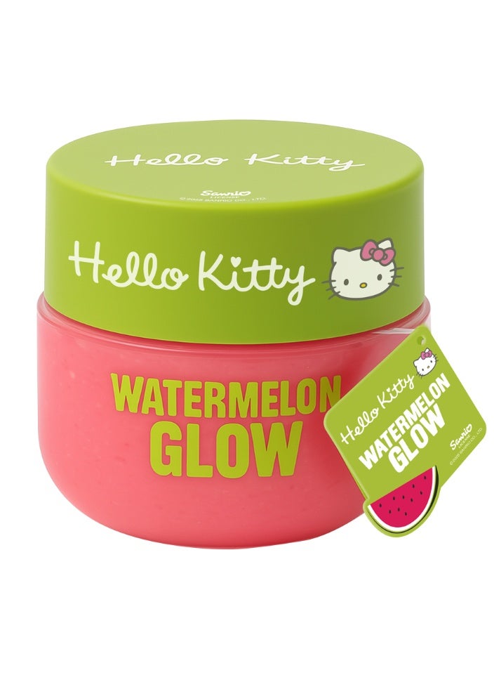 Hello Kitty Slime 65g with mini Charm - Watermelon Glow | Squishy Slime | Creative Fun Ideas | Develops Sensory Skills | Entertaining Toy | Stress Relief Toys for Kids - Image 2