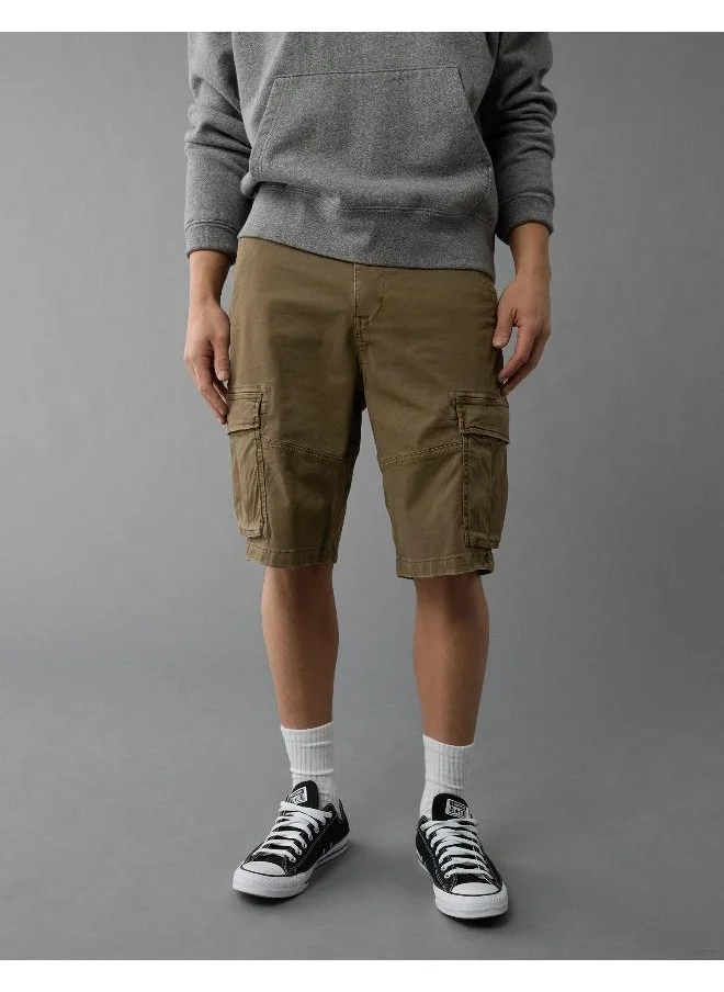 American Eagle AE Flex 12" Lived-In Cargo Short