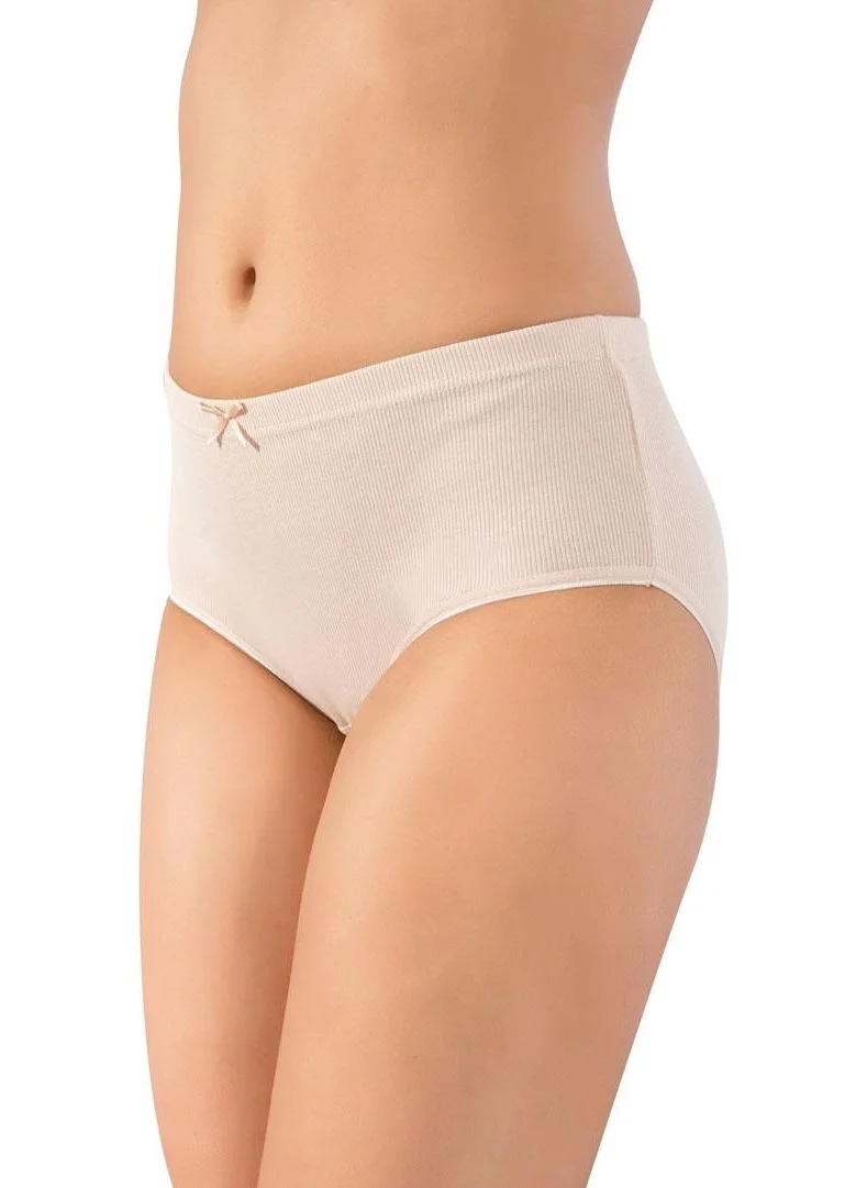 Gümüş Silver Women Striped Bato Panties 3092 6 Pieces