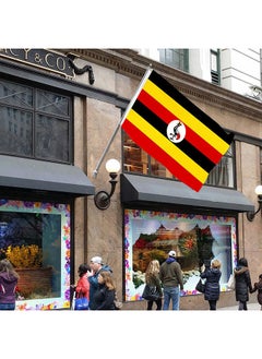 THE BABA Ugandan Flag 120X180Cm 4X6Ft  - Image 2