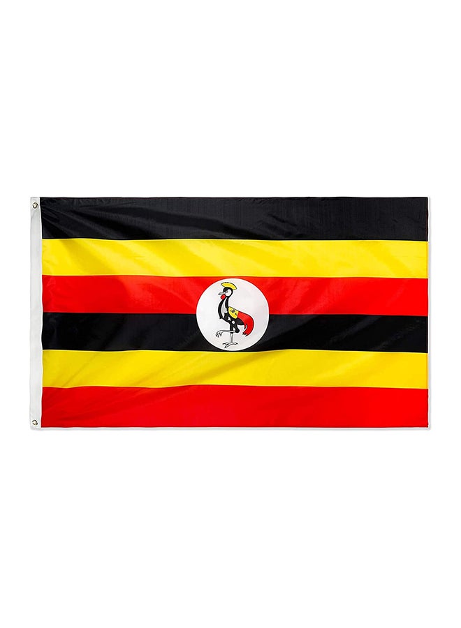 THE BABA Ugandan Flag 120X180Cm 4X6Ft  - Image 1