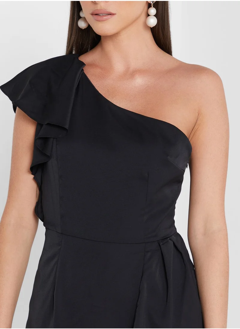 Ella Limited Edition Asymmetrical Ruffle Dress
