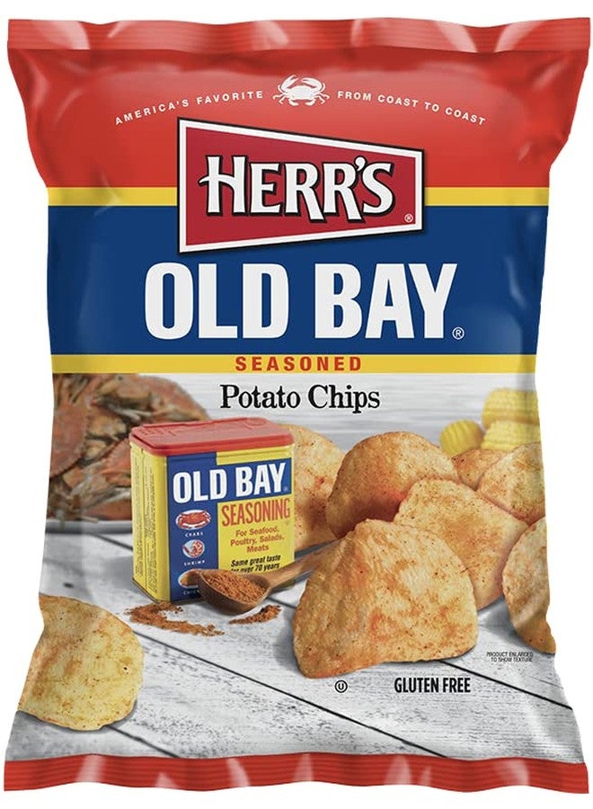 Herr's Old Bay Potato Chips, 2.375 Ounce (Pack of 3) - Image 2