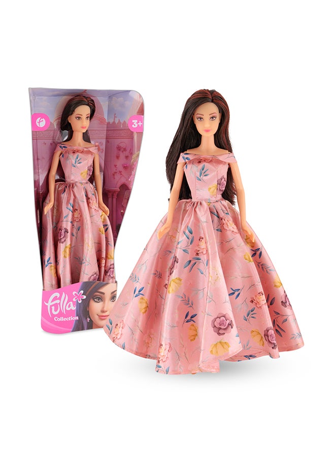 Fulla Gown Collection Doll Includes Elegant Dress And Glamorous Look & Great For Pretend Play Storytelling And Special Occasions – Perfect For Girls Who Love Fancy Dolls, Perfect For Eid Gifting  - Image 1