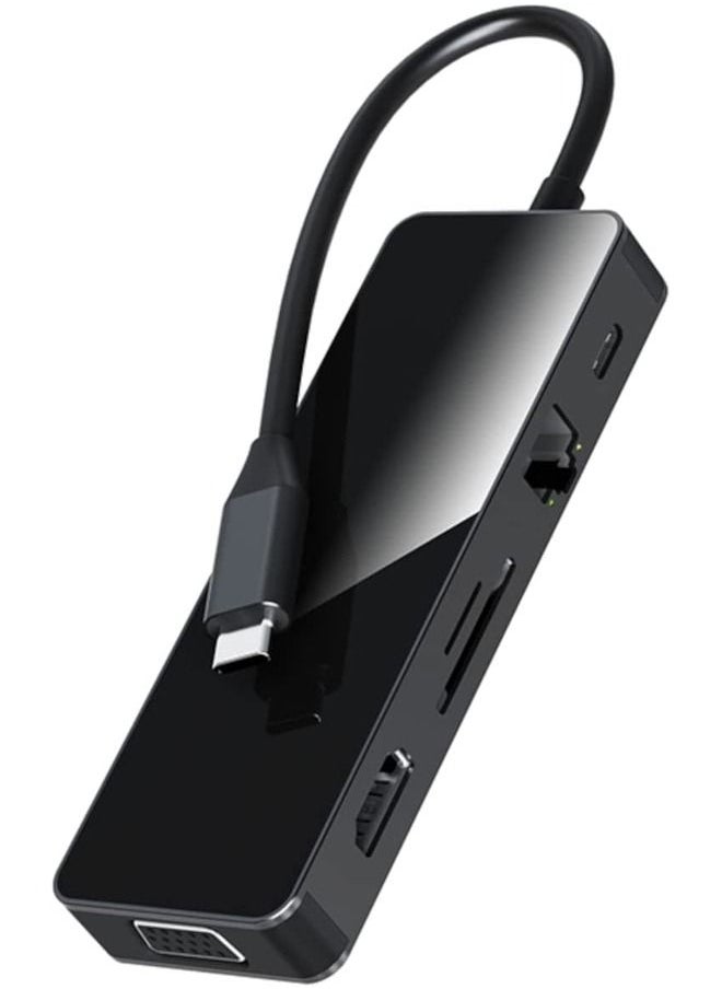 Cordova USB C Hub USB 3.0 Adapter Multi USB Port 11 in 1 Mirror USB Hub  - Image 1