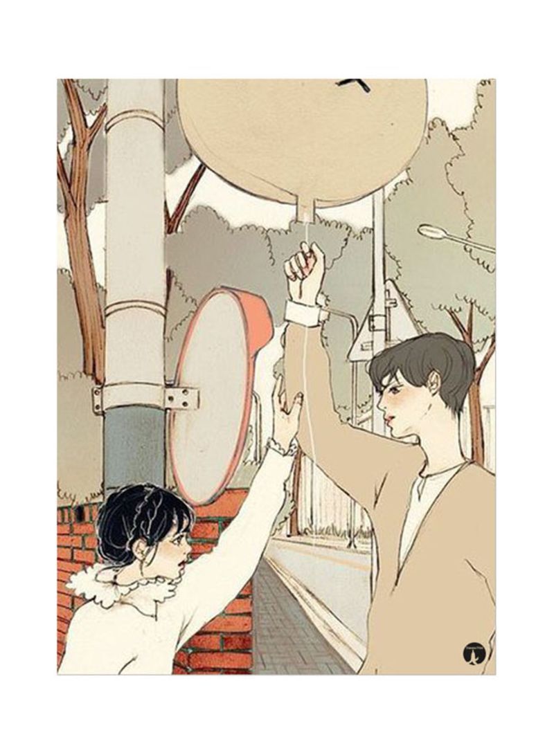 Korean Art Mouse Pad Multicolor