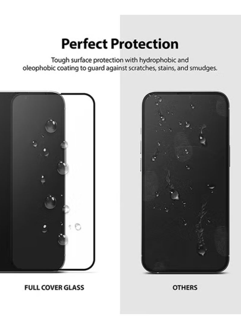 بيوكس واقي شاشة مقوى لهاتف Nothing Phone 2A واقي شاشة من الزجاج المقوى بصلابة 9H مضاد لبصمات الأصابع ومقاوم للخدش - Image 2