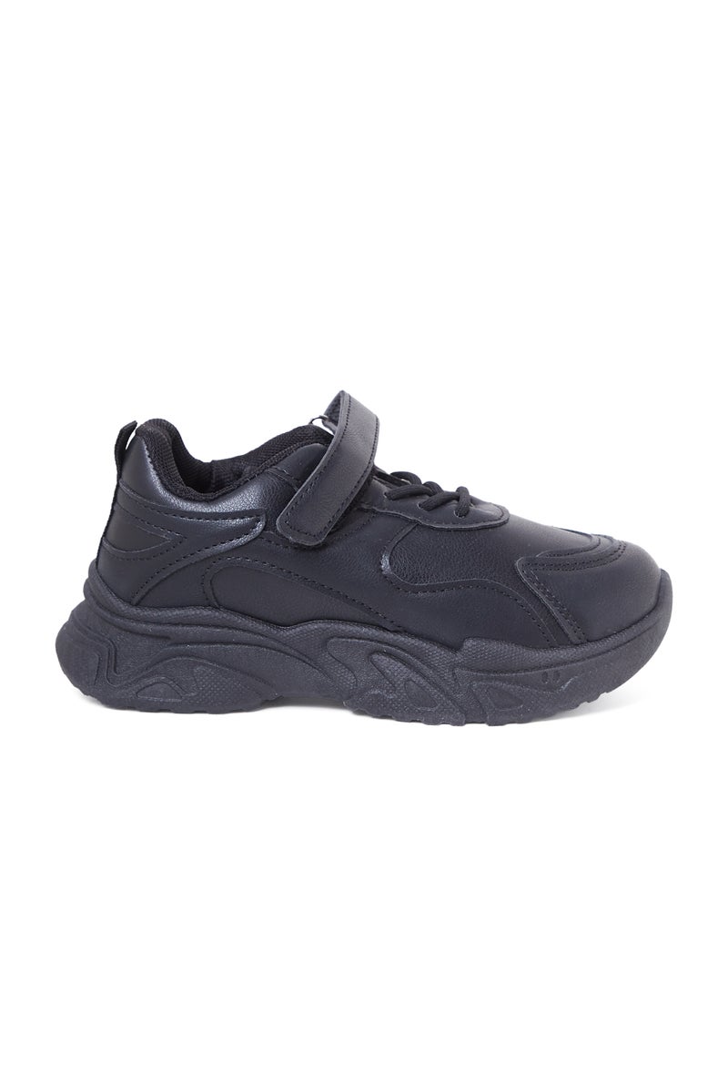 Geoomnii School Shoes Pre-Teen Boys Black - Image 2