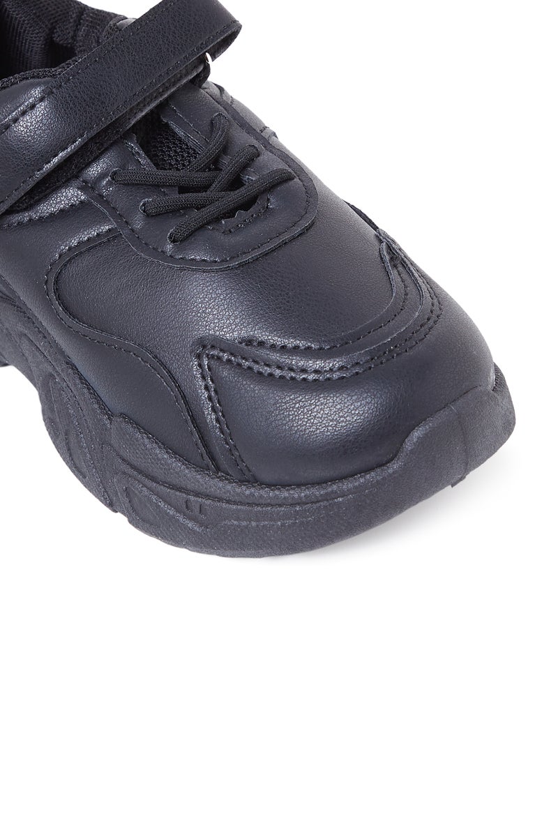 Geoomnii School Shoes Pre-Teen Boys Black - Image 4