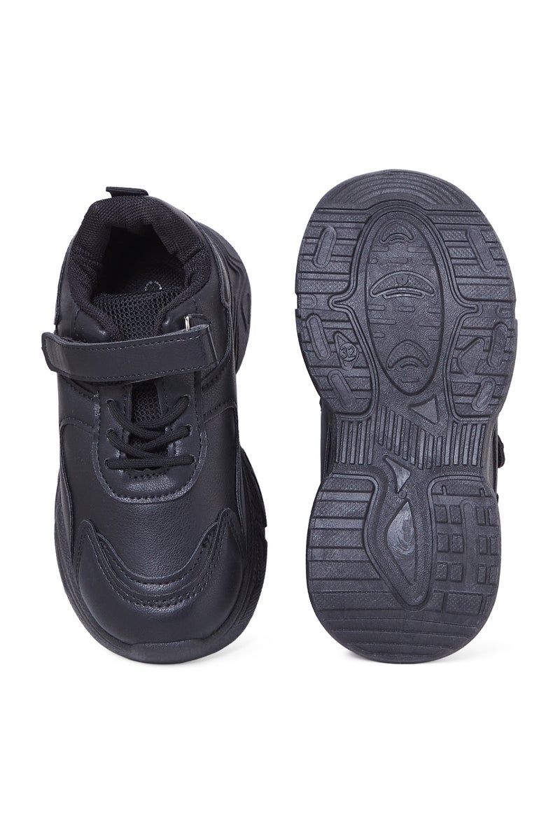 Geoomnii School Shoes Pre-Teen Boys Black - Image 5