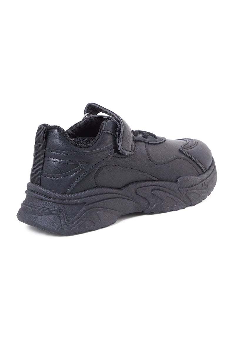 Geoomnii School Shoes Pre-Teen Boys Black - Image 3