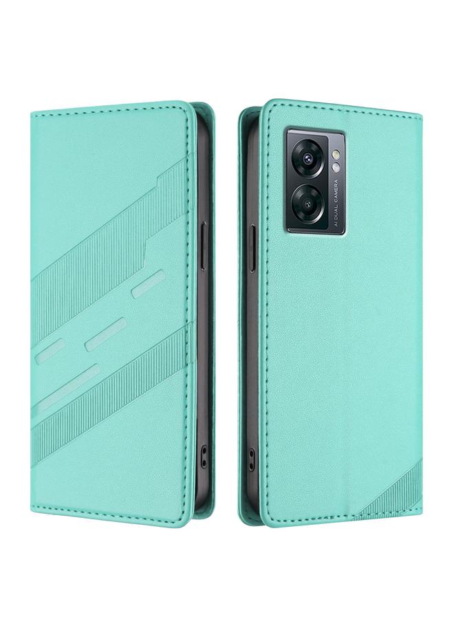 S-TOP Case For OnePlus Nord N300 Embossed Multi-functional Wallet Retro Leather Phone Case - Image 2