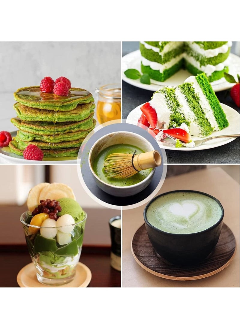 MIXDE - 4 Piece Matcha Set, Traditional Handmade Matcha Tea Tool - Image 1