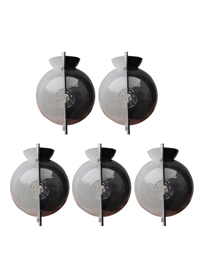 Loquat 5-Piece Portable Plant Propagation Rooting Ball for Tranplanting Black/Grey - Image 1