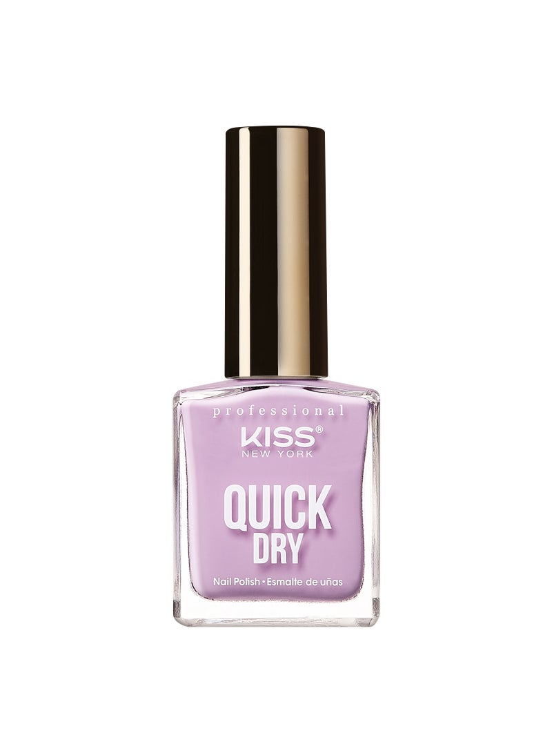 Kiss Quick Dry Nail Polish Lavish QP12 - Image 1