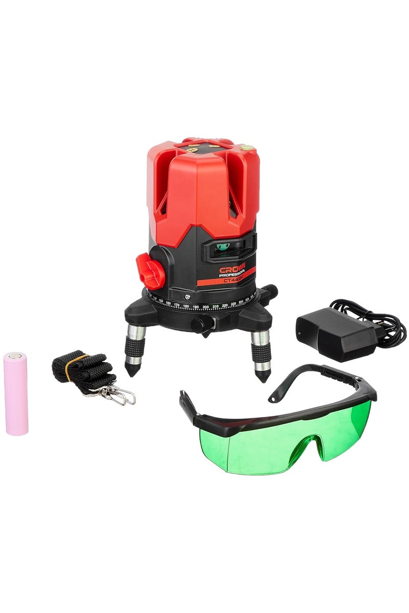 Crown Crown CT44024 BMC - 5 line laser level - 30 meter - Image 2