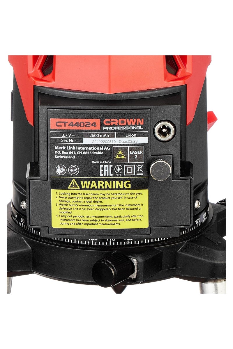 Crown Crown CT44024 BMC - 5 line laser level - 30 meter - Image 5