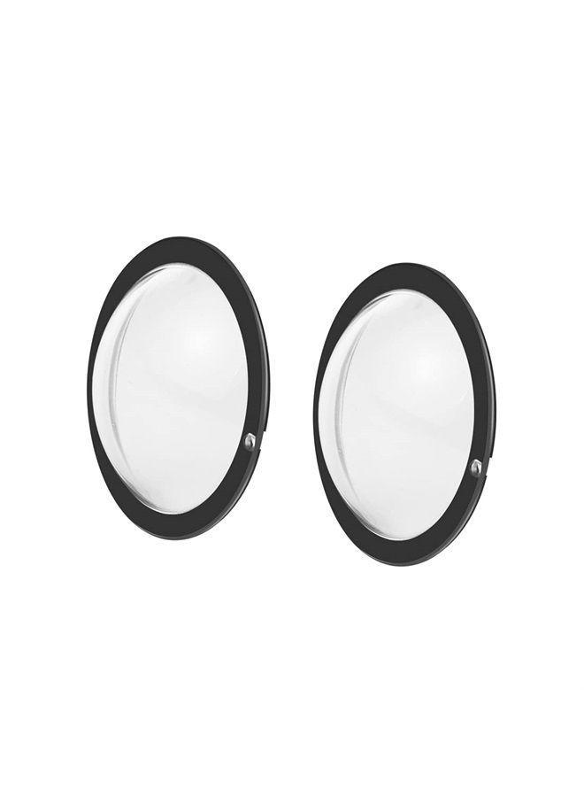 PULUZ Dual Lens Guards for Insta360 One X2 PC Protective Lens Cover Case for Insta 360 ONE X2 Sports Camera Accessories one x2 Lens Protector - Image 2