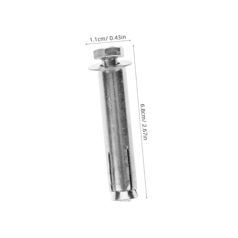 NUOBESTY 10pcs Stainless Steel M8x50mm Expansion Bolts Heavy Duty Countersunk Screws for Furniture Home Projects - Image 3