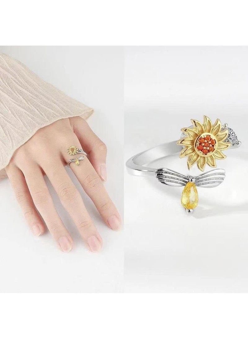 Generic - 1Pcs Fashion simple jewelry S925 Thai silver index finger ring style-C - Image 1