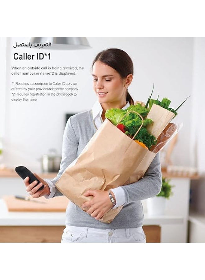 Panasonic KX-TG3611BX Cordless Telephone - Black - Image 3