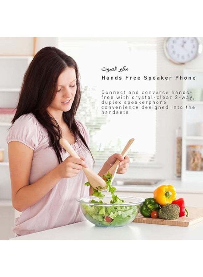 Panasonic KX-TG3611BX Cordless Telephone - Black - Image 4