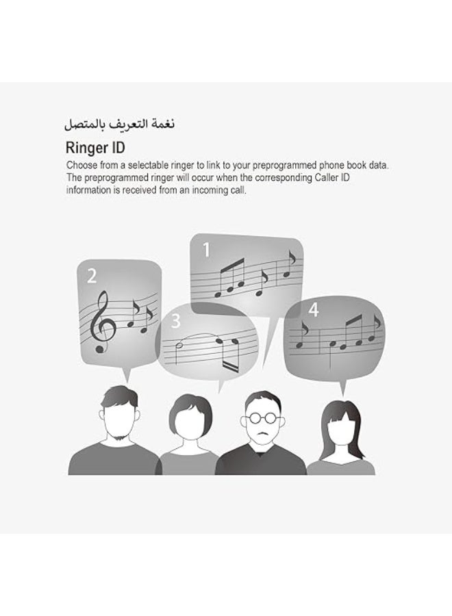 Panasonic KX-TG3611BX Cordless Telephone - Black - Image 5