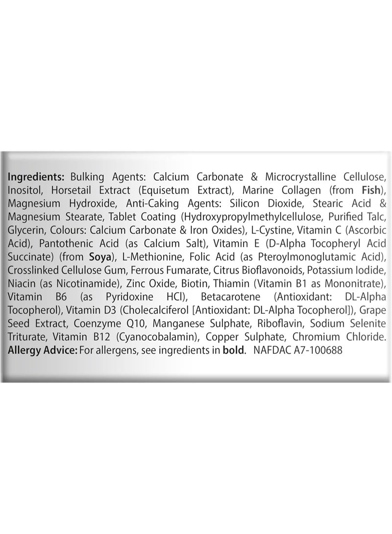 فيتابيوتيكس فيتابيوتكس بيرفكتيل بلس للشعر 60 قرصًا - Image 4