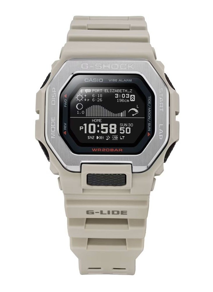 G-SHOCK - G-LIDE Bluetooth Equipped Biomass Plastic Digital Men's Watch GBX-100-8DR - Image 1