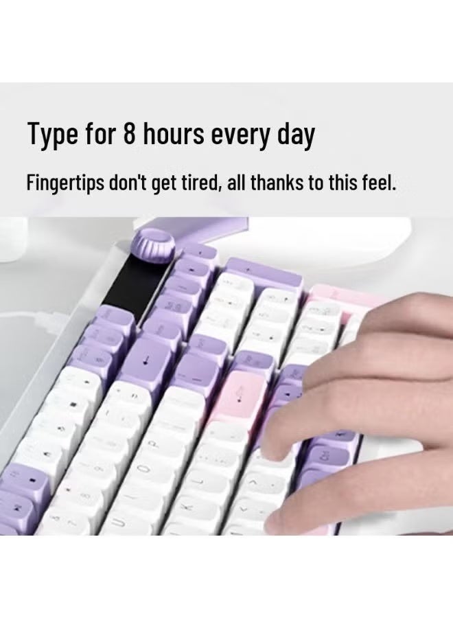 KM650 Gaming Keyboard and Mouse Combo, RGB Lighting, USB Wired, AR/EN Supported, Membrane Clicker with Volume Control Button, 1200 DPI Resolution, Multimedia, Compatible with Gaming, Business, PCs, Macs, and Windows Systems. - Image 5
