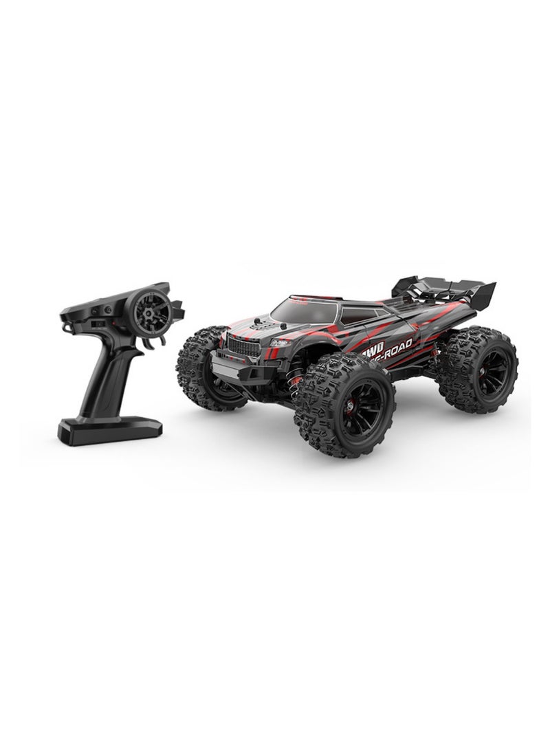 Mjx Brushless RC Hobby GradeTruck | High Speed, 2.4Ghz Remote Control | 1:16 Scale Radio Controlled Off-roader Electronic Monster R/C Truck | RTR, All Terrain - Black  - Image 1