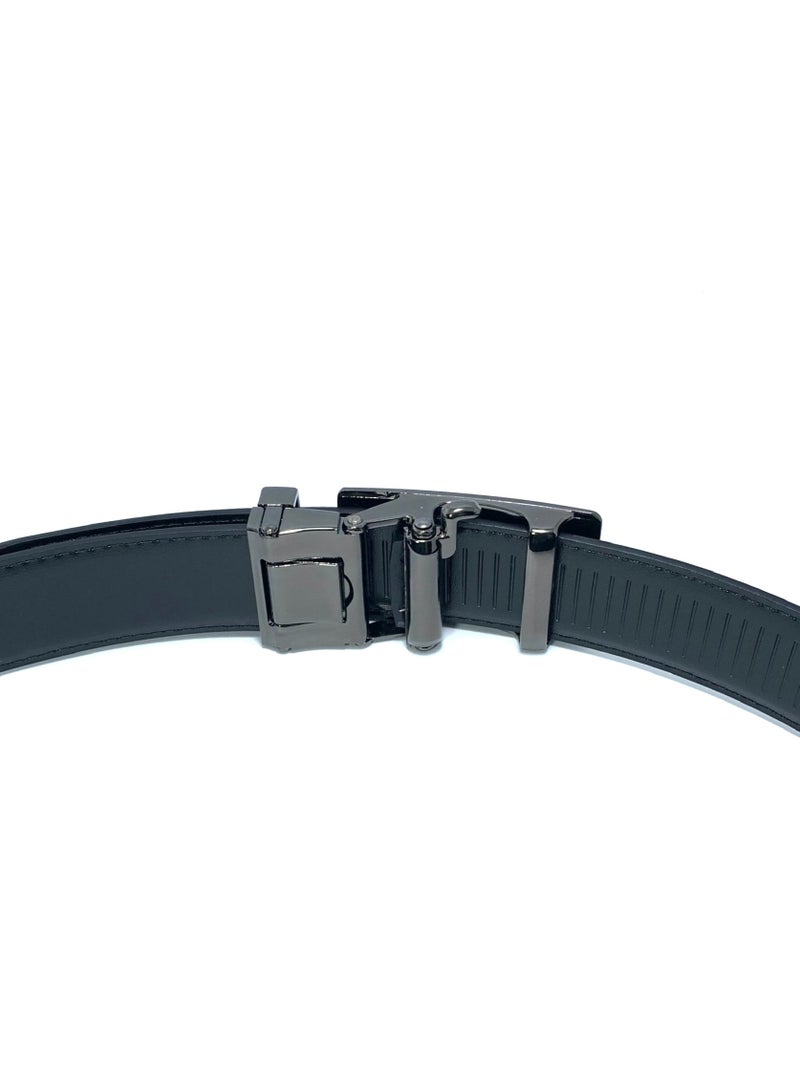 Classic Milano Genuine Leather Belts for men Auto Profile Belt Men 32MM GRP201AL3202 by Milano Leather - Image 4