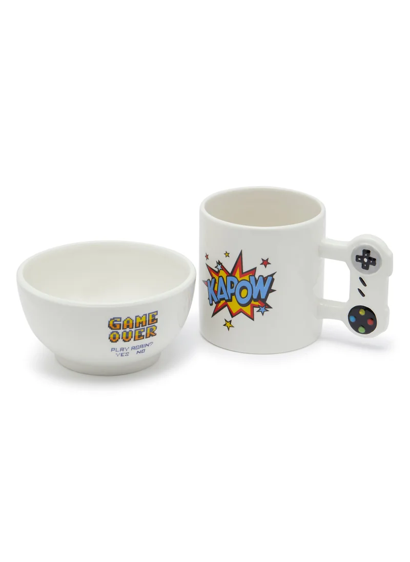 سيمبلي كيتشن Graphic Game Bowl & Mug