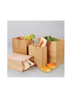 Generic 25 Pcs Brown Kraft Paper Bag/ 39*30*12 cm  - Image 3
