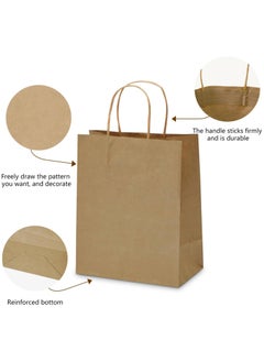 Generic 25 Pcs Brown Kraft Paper Bag/ 39*30*12 cm  - Image 5