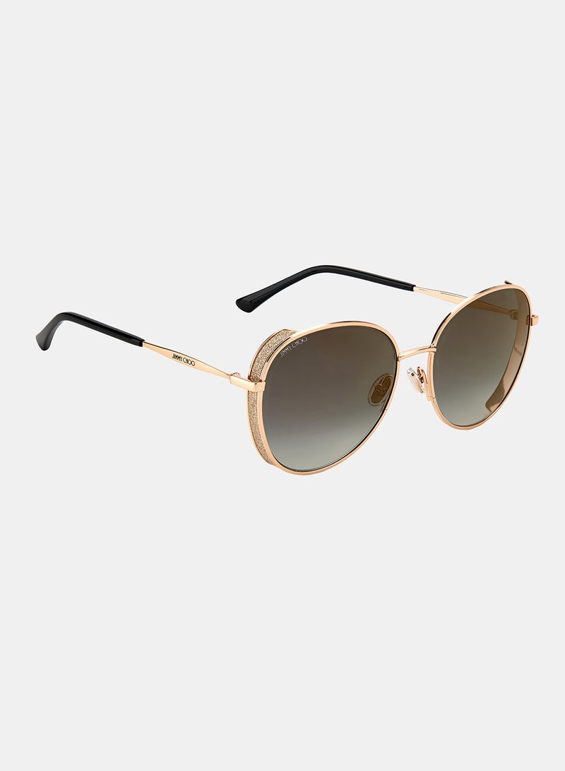 Jimmy Choo Women Round Sunglasses 58 FELINE/S - Image 2