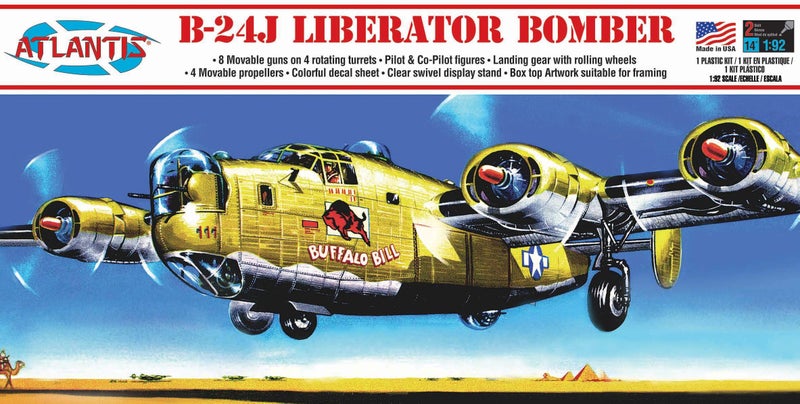 أتلانتيس قاذفة قنابل طراز B-24J - Image 1