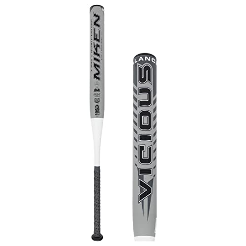Miken Vicious 14 Balanced Dual Stamp Slow Pitch Softball Bat MV14B1 34 26 oz - Image 1